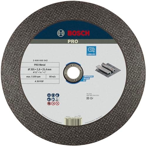 Image of Bosch Accessories 2608600542 "Expert" Cutting Disc for Metal, 0 V, Black, 350 x 2.8 x 25.4 mm