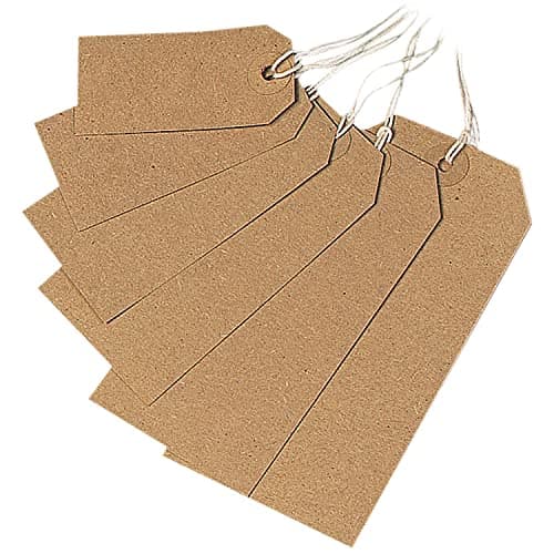 Image of Q-Connect Strung Tag 70x35mm Buff (Pack of 1000) KF01596