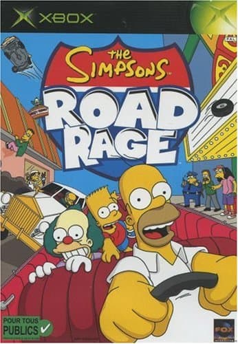 Image of The Simpsons : Road Rage [FR Import]