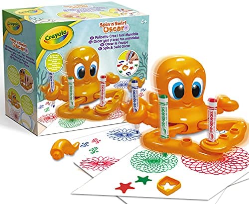 Image of CRAYOLA — Oscar Twist and Create Your Mandalas, Drawing and Coloring Mandalas for Kids, Suitable for Children Ages 4 and Up
