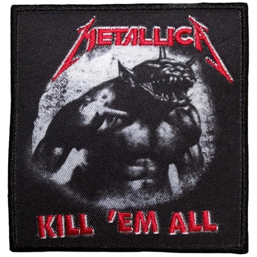 Image of Metallica Kill 'Em All/Jump in The Fire Standard Printed Patch One Size