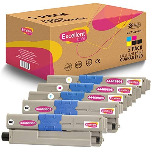 Image of Excellent Print 44469803 44469706 44469705 44469704 Compatible Toner cartridge for Oki C511dn C531dn MC362dn MC562dnw
