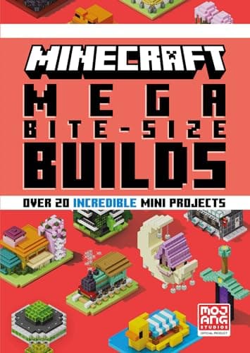 Image of Minecraft Mega Bite-Size Builds: An official Minecraft illustrated guide with over 20 brand-new mini-projects to build in the game: perfect for beginners and kids, teens and adults alike!