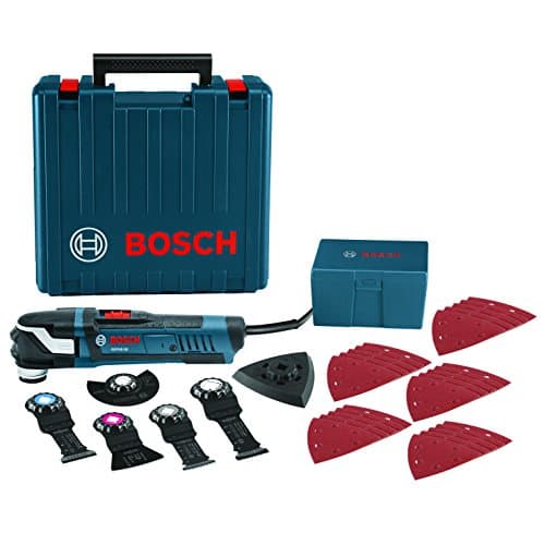 Image of BOSCH Power Tools Oscillating Saw - GOP40-30C – StarlockPlus 4.0 Amp Oscillating MultiTool Kit Oscillating Tool Kit Has No-touch Blade-Change System, 32 Accessories and Case