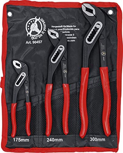 Image of BGS Diy 90457 | Water Pump Pliers Set | 175 / 250 / 300 mm | 3 pcs.