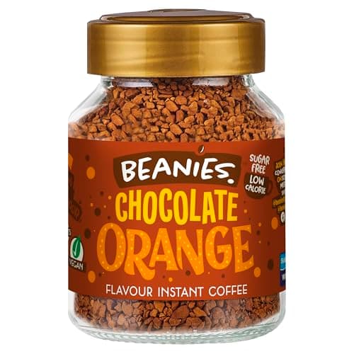 Image of Beanies Chocolate Orange Flavoured Instant Coffee 50 g (Pack of 6)