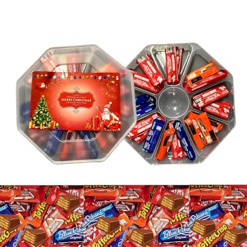 Image of Big Biscuit Box Assortment of Chocolates Collection Gift Tub - 20 x Mixed Assortment Chocolates