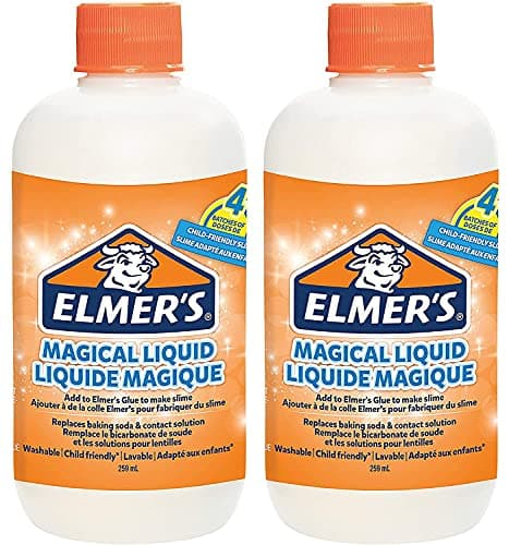 Image of LPCD Elmers Glue Slime Magical Liquid Activator Solution, 8.75 fl. oz. Bottle - Great for Making Slime, 2 Pack TO BE SOLD BY LPC DIRECT ONLY