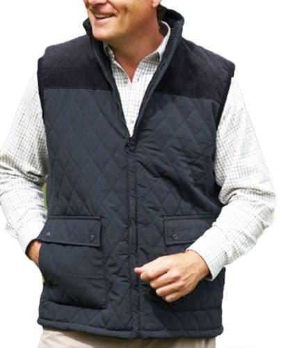 Image of Men's Champion Country Estate Arundel Fleece Lined Bodywarmer Gilet Outerwear (M, Black)
