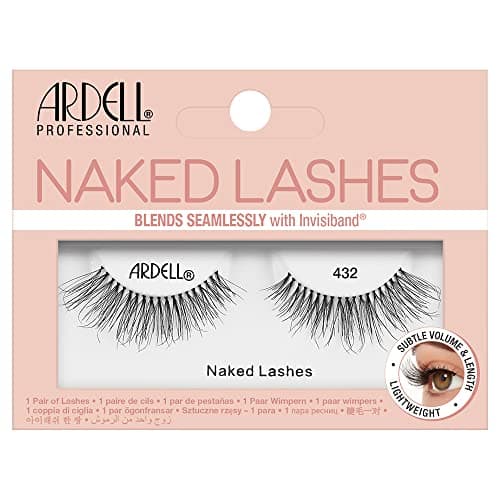 Image of Ardell Naked Lashes 432 False Eyelashes, Medium Volume and Length, Vegan Friendly, 1 Pair (Pack of 1)