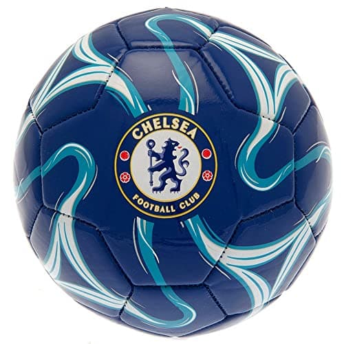 Image of Hy-Pro Officially Licesned Chelsea F.C Cosmos Football | Blues, Size 5, 26 Panel, Training, Match, Merchandise, Collectible For Kids and Adults, Blue