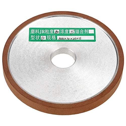 Image of 180 Grit Diamond Resin Grinding Wheel Disc 100x20x10x4mm Abrasive Polishing Wheel For Cutter Grinder Tool Polishing