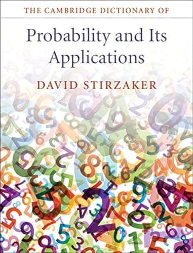 Image of The Cambridge Dictionary of Probability and its Applications