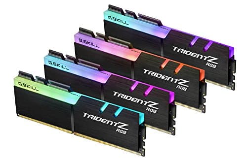 Image of G. Skill Trident Z F4-3200C16Q-32GTZR – Memory Module 32 GB (4 x 8 GB Memory Module, DDR4, 3200 MHz, Black)