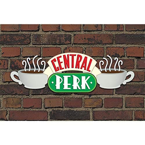 Image of Pyramid International "Central Perk Brick Friends" Maxi Poster, Multi-Colour, 61 x 91.5 x 1.3 cm