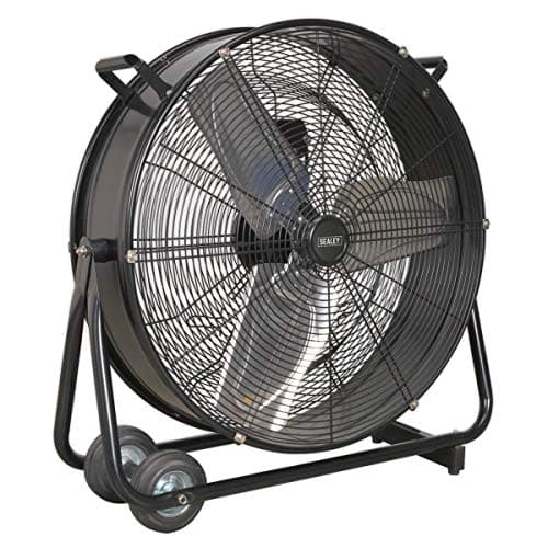 Image of Sealey Hvd24 Industrial High Velocity Drum Fan 24 230V