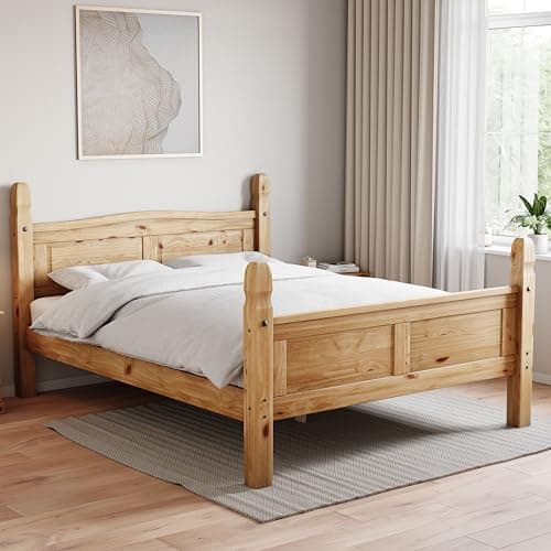 Image of Vida Designs Corona Bed Frames Complete (Double | No Mattress | High Foot)