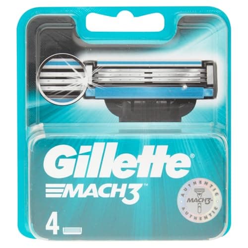 Image of Gillette Mach 3 Blades 4pk