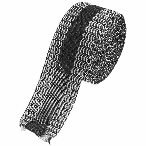 Image of Wonder Web 10M Hemming Tape for Trousers,Wonder Web Iron on Extra Strong,Convenient and Simple to Use, Hem Tape iron on for Trousers, Pants, Clothes, Fabrics (Black, 2.5CM Wide)
