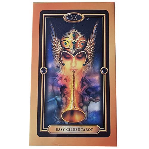 Image of ANUFER 78Pcs/Set Tarot Cards Deck Board Future Telling Divination Game English Edition Easy GildedSN07408