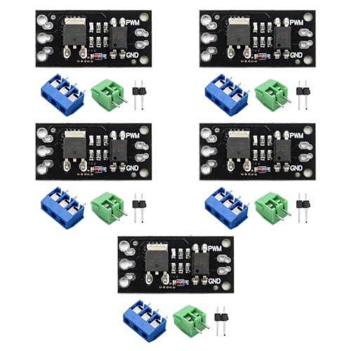 Image of DollaTek 5Pcs FR120N MOS MODULE MOSFET control Module Field effect MODULE