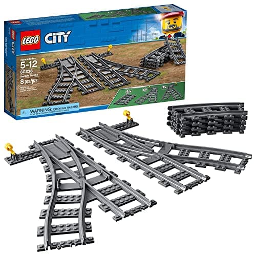 Image of LEGO City 60238 - Weichen (8 Teile) - 2018