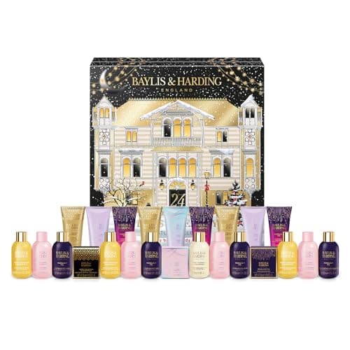 Image of Baylis & Harding Ladies Luxury 24 days of Beauty Advent Calendar Gift Set - Vegan Friendly (Pack of 1)