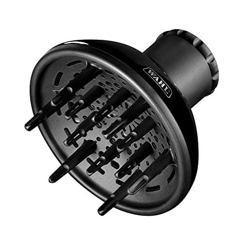 Image of Wahl Universal Diffuser, Hairdryer Attachment, Curly Hairstyling, Wavy Hair Styling, Frizz Free Hair Drying, One Size Fits All Diffuser, Adjustable Airflow Dryer, Max Barrel Size: 50mm