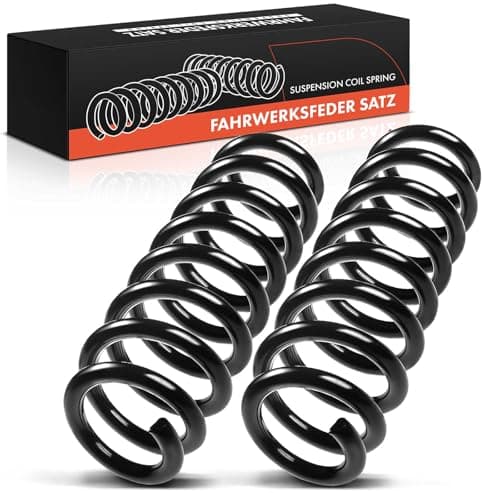 Image of Frankberg 2x Coil Spring Rear axle Left Right Compatible with 3 Series E90 2004-2011 3 Series Coupe E92 2006-2013 Replace# 33536767337
