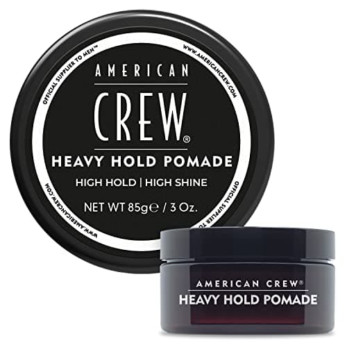 Image of Men's Hair Pomade by American Crew, Like Hair Gel with Heavy Hold & High Shine, 3 Oz (Pack of 1)