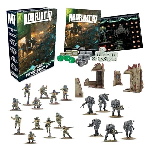 Image of Warlord Games Konflikt '47 Introductory Starter Set 28mm Tabletop Miniature Wargaming