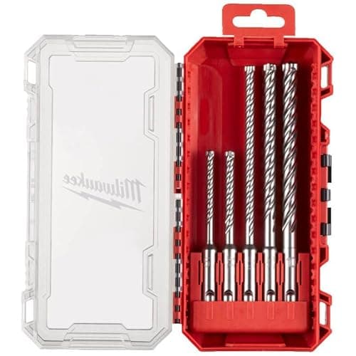 Image of Milwaukee 4932498298 SDS Plus MX4 Drill Bits 4 Cut 5 Piece