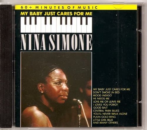 Image of NINA SIMONE. My Baby Just Cares. UNBARCODED 1987 BELGIUM CD ALBUM