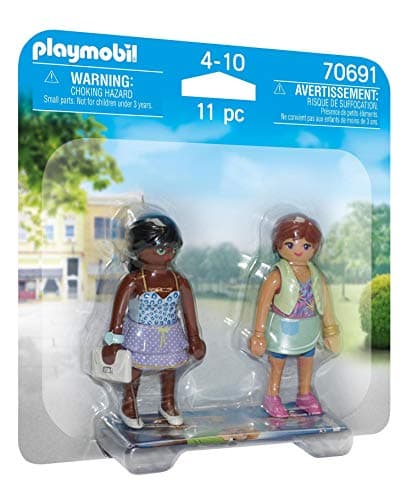 Image of PLAYMOBIL City Life 70691 DuoPack Shopping Girls from 4 Years