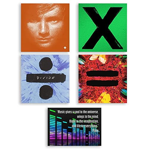 Image of Ed Sheeran 4 CD Studio Albums / + / x / ÷ / = / with Bonus Art Card