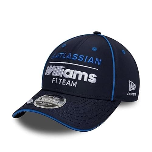 Image of New Era Williams Racing F1 Team, Official 2026 Collection, Team Baseball Cap, Hat, Adjustable, Navy Blue
