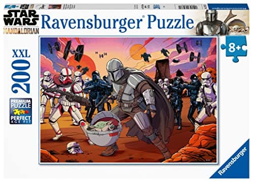 Image of Ravensburger Star Wars The Mandalorian 200 Piece Jigsaw Puzzle for Kids Age 8 Years Up