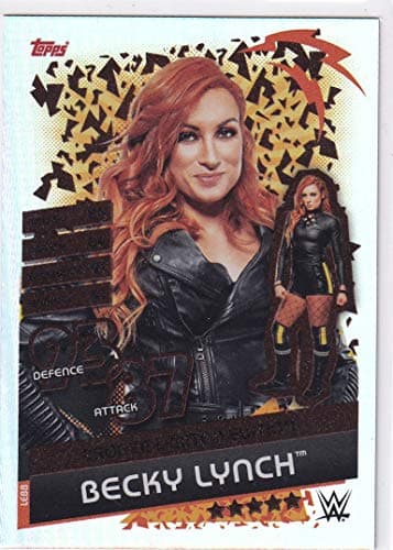 Image of Topps WWE Slam Attax Reloaded Becky Lynch Bronze Limited Edition Trading Card