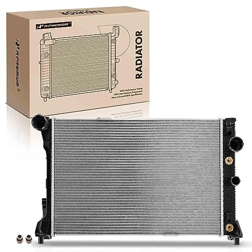 Image of Frankberg Engine Cooling Radiator Compatible with C-Class W204 E-Class W212 CLS C218 C-Class T-Model S204 E-Class Coupe C207 CLS Shooting Brake X218 Replace# 2045003603