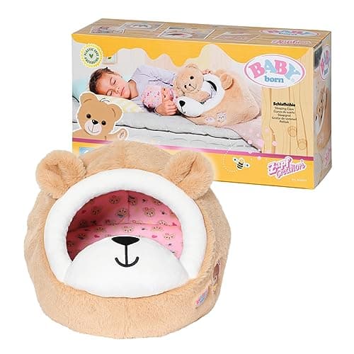 Image of BABY born Bear Sleeping Cave 834459 - Accessories Bear and Dolls up to 43cm - Suitable for Kids from 1+