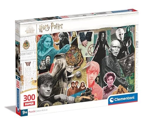 Image of Clementoni Jigsaw Puzzle Harry Potter 300 Pieces - Supercolor Puzzle For Children 9-11 Years, Cartoon, Gift For Boy/Girls, Hogwarts, Puzzle For Kids, Made In Italy, 21727
