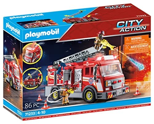 Image of Playmobil 71233 City Action Rescue Fire Truck