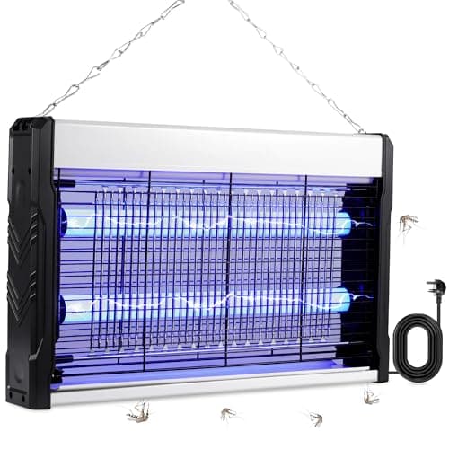 Image of Electric Fly Zapper,3200V Bug Zapper,Mosquito Killer Lamp, Powerful Insect Pest Fly Killer for Home Garden Yard and Commercial Kitchen
