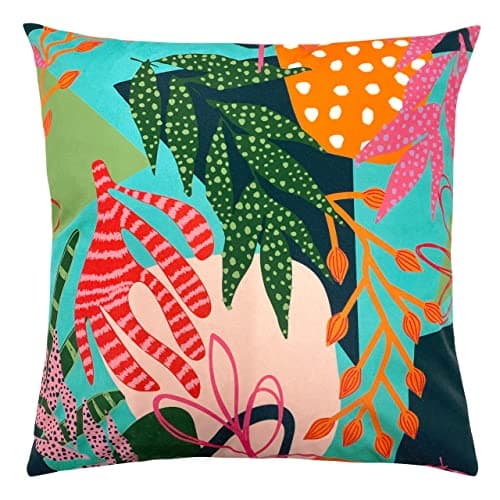 Image of furn. Coralina Outdoor Polyester Filled Cushion, Multi, 43 x 43cm (CORALIN/HF2/MUL)
