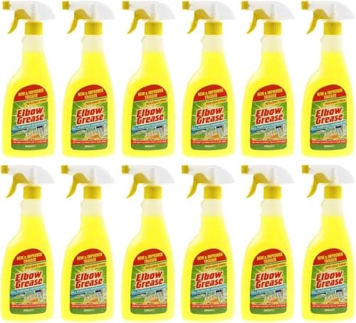 Image of Elbow Grease 12x500ml All Purpose Kitchen Laundry Household Degreaser Cleaner Spray