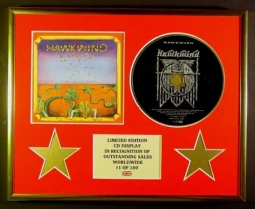 Image of HAWKWIND/CD DISPLAY/LIMITED EDITION/COA/HAWKWIND