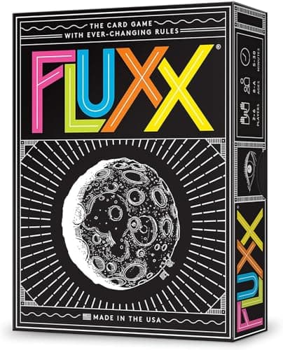 Image of Fluxx 5.0 Card Game, 3.75 inches x 1 inches x 4.88 inches