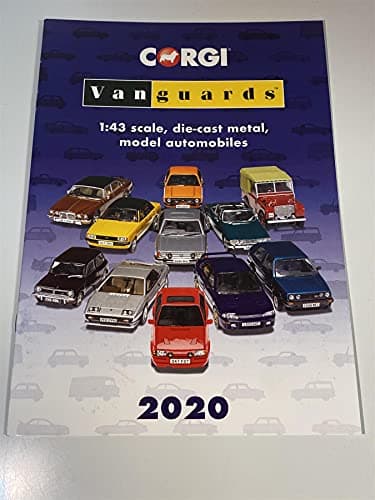 Image of Corgi Vanguards 2020 Catalogue A4 Size New