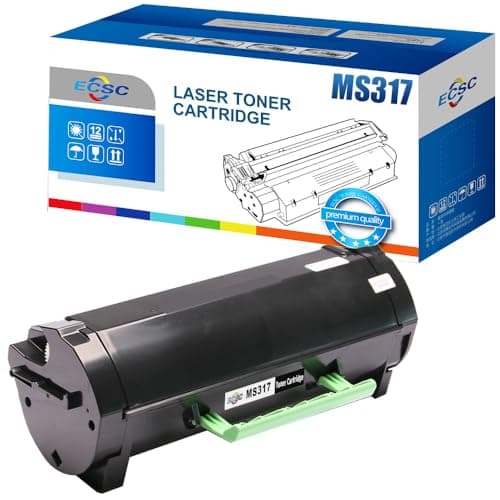 Image of ECSC Toner 51B2000 Cartridge For Printer, Compatible With Lexmark MS317dn MS417dn MS517dn MS617dn MX317dn MX417de MX517de MX617de (Black, 1-Pack)