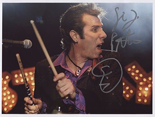 Image of Slim Jim Phantom Stray Cats SIGNED Photo 1st Generation PRINT Ltd 150 + Certificate (1)